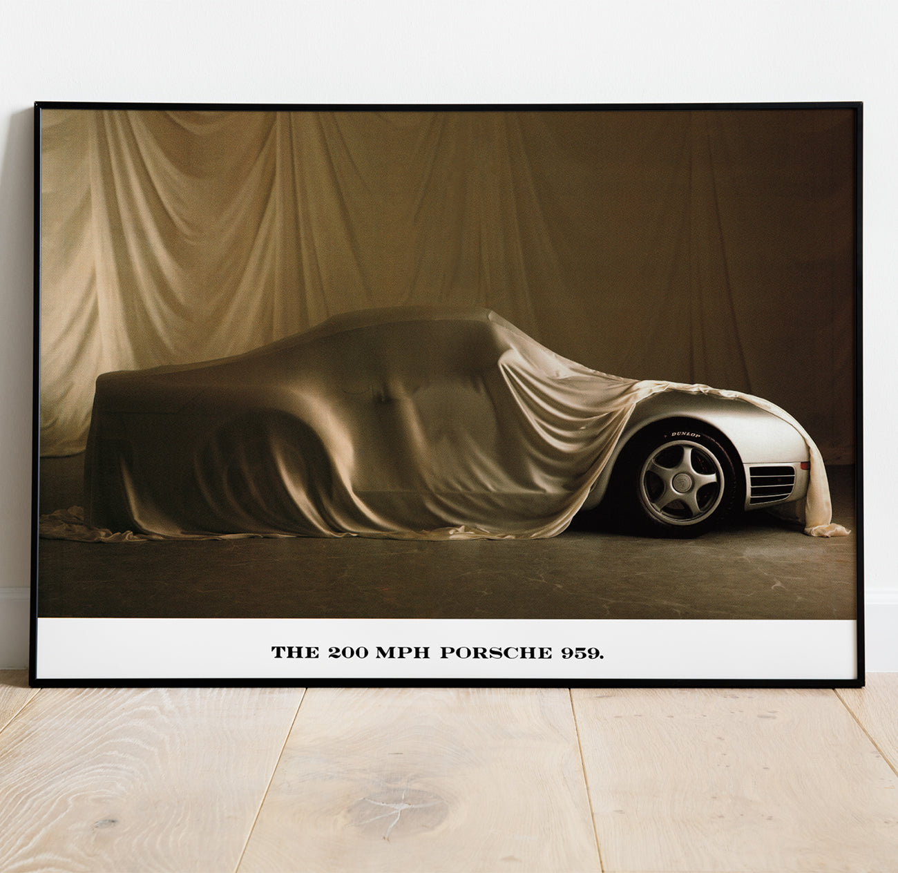 Porsche 959 Dunlop Vintage Poster