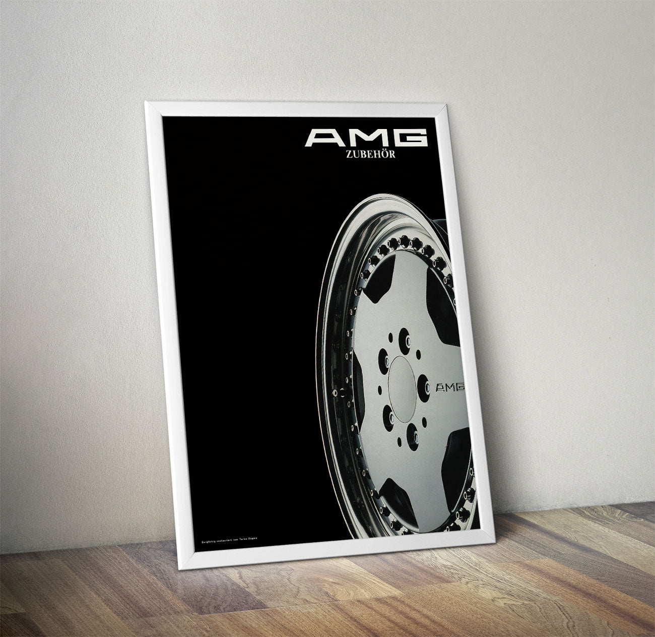 AMG Accessories Vintage Poster