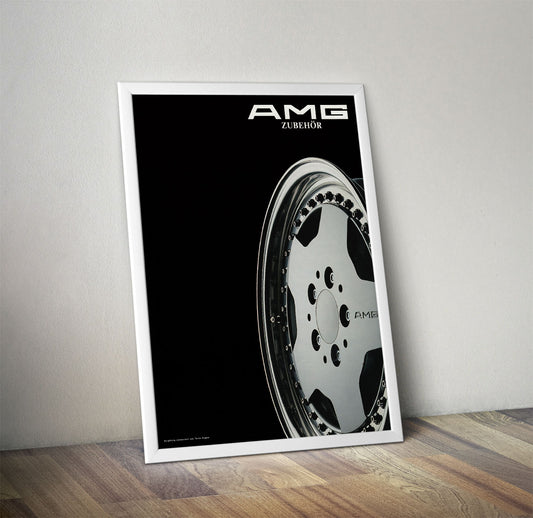 AMG Accessories Vintage Poster