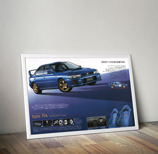 Subaru Impreza WRX STI Type RA V Limited Poster
