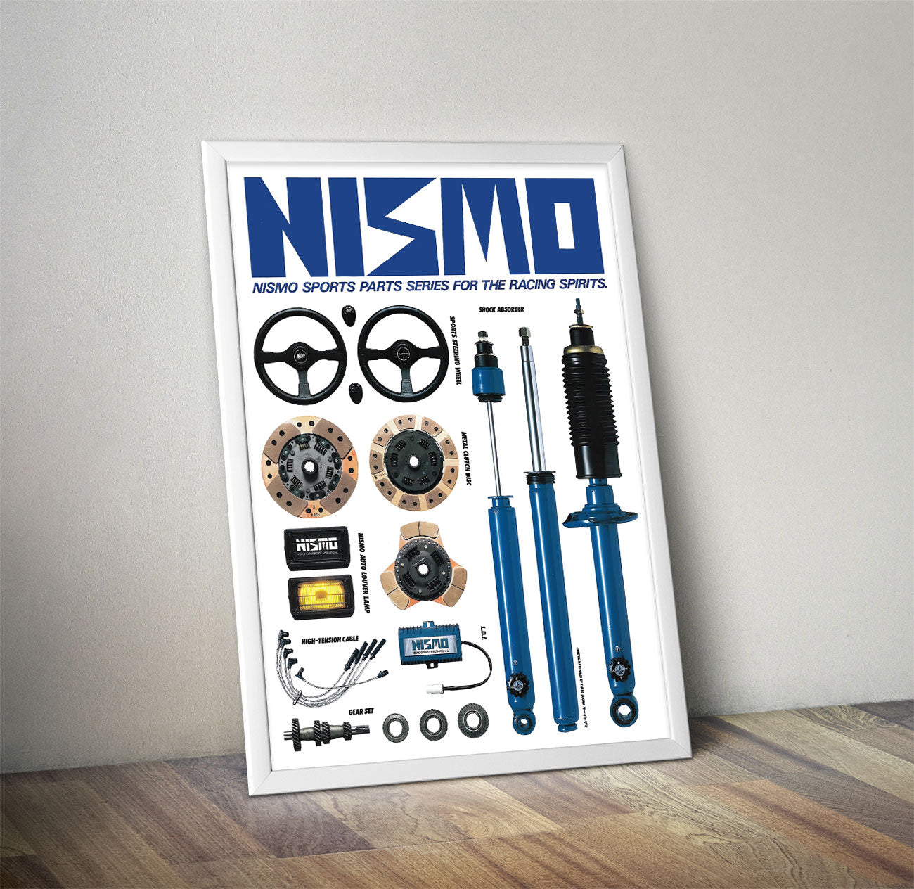 Nismo Sport Parts Vintage Poster