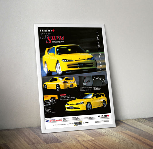 Nissan Silvia S15 Nismo Parts Poster