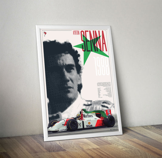 Ayrton Senna x McLaren MP4/4 F1- Atelier de l'Automobile