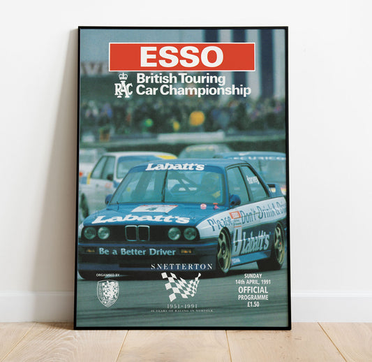 BTCC Snetterton 1991 - BMW M3 E30